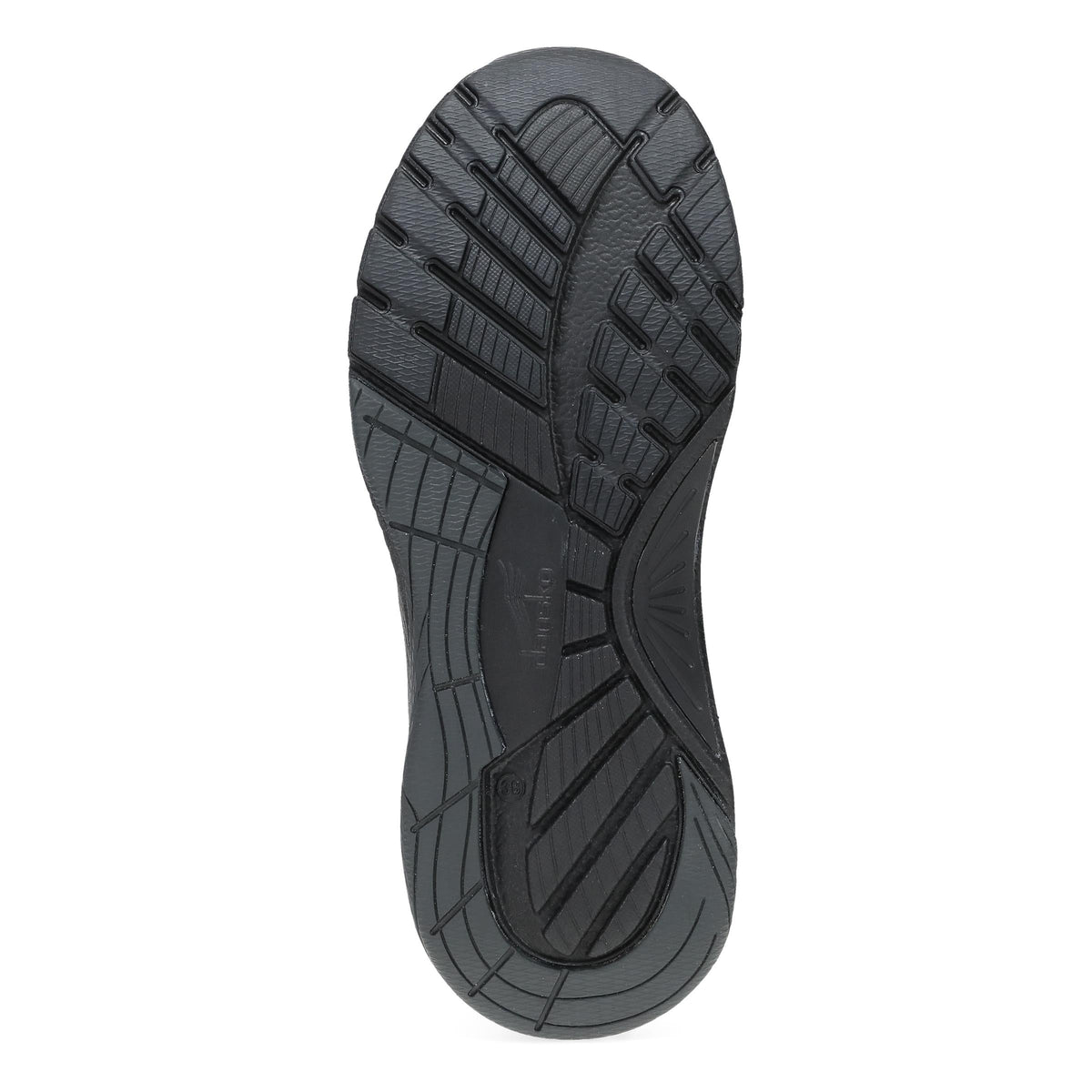Bottom image of Poppy Black/Black Suede