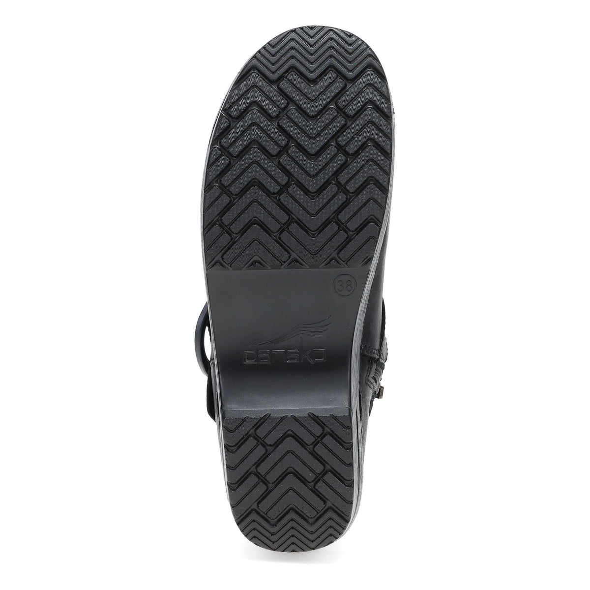 Bottom image of Pearson Clog Boot Black