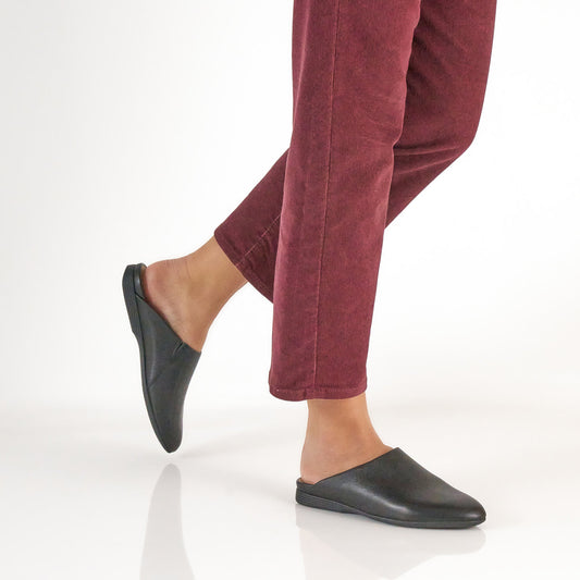 Lysa Black Leather