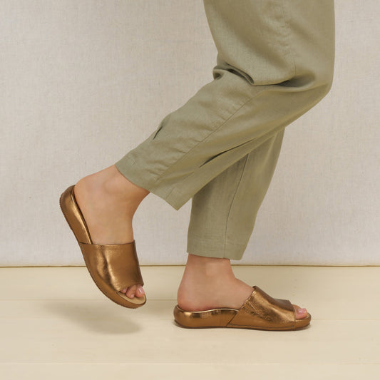 Twyla Bronze Metallic