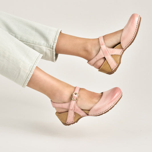 Tiffani Pink Milled Burnished