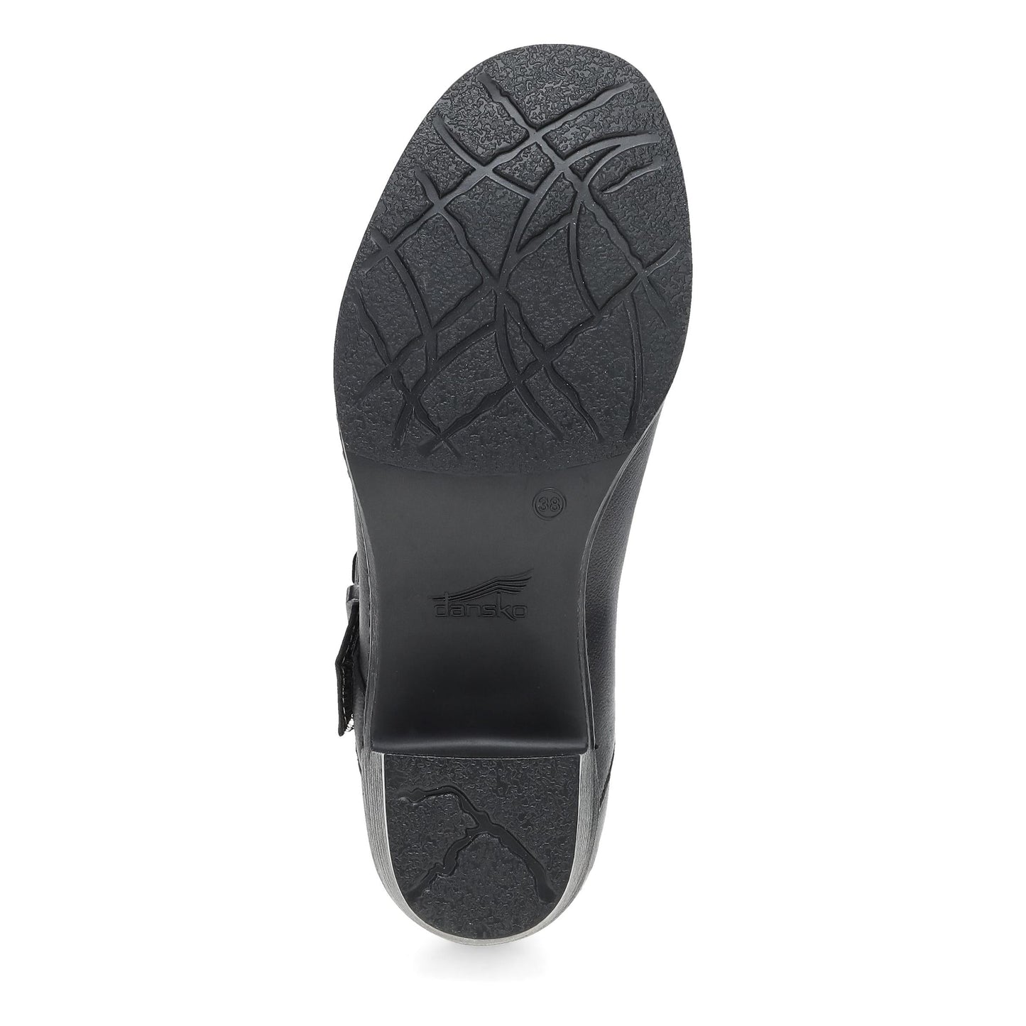 Bottom image of Marigold Black Leather