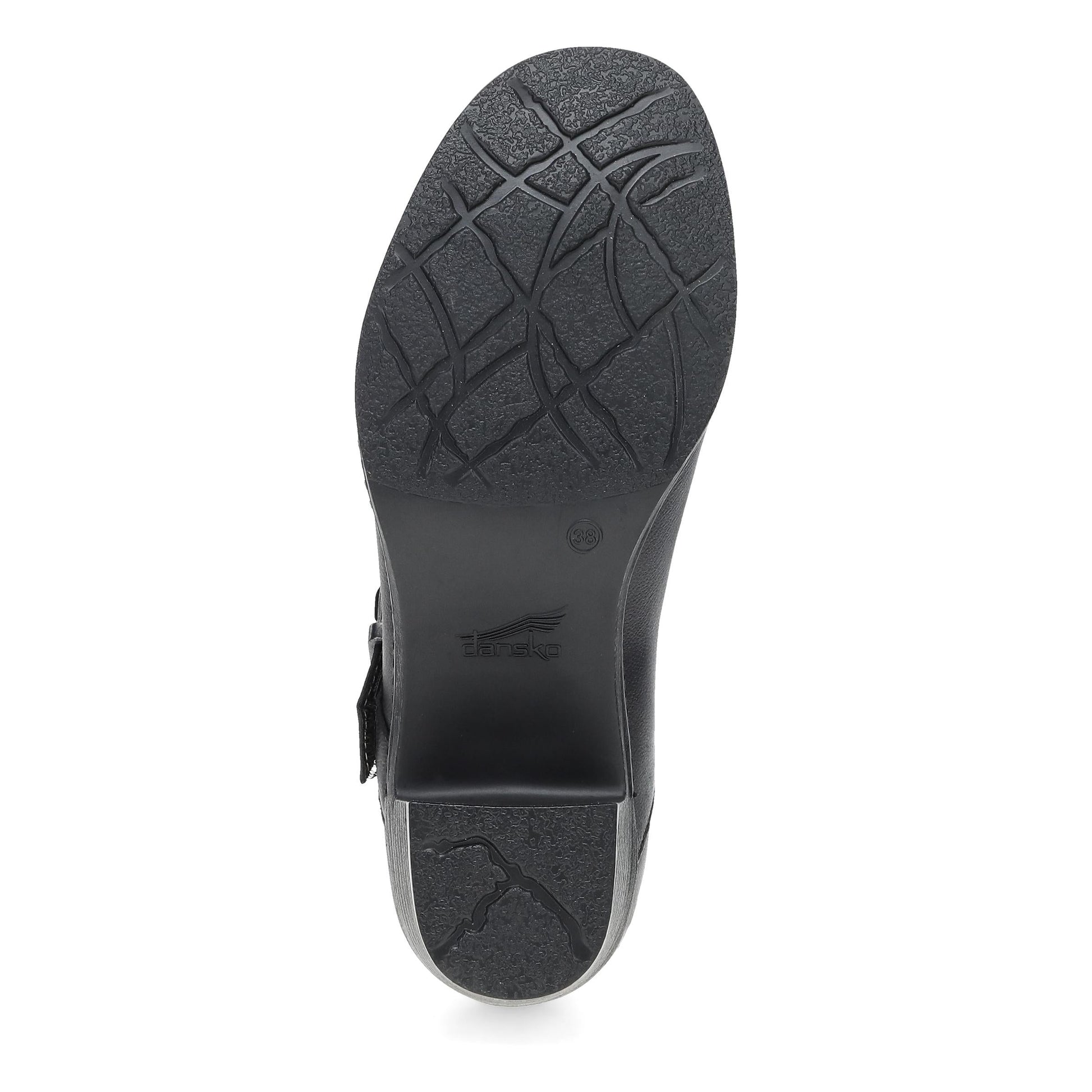 Bottom image of Marigold Black Leather