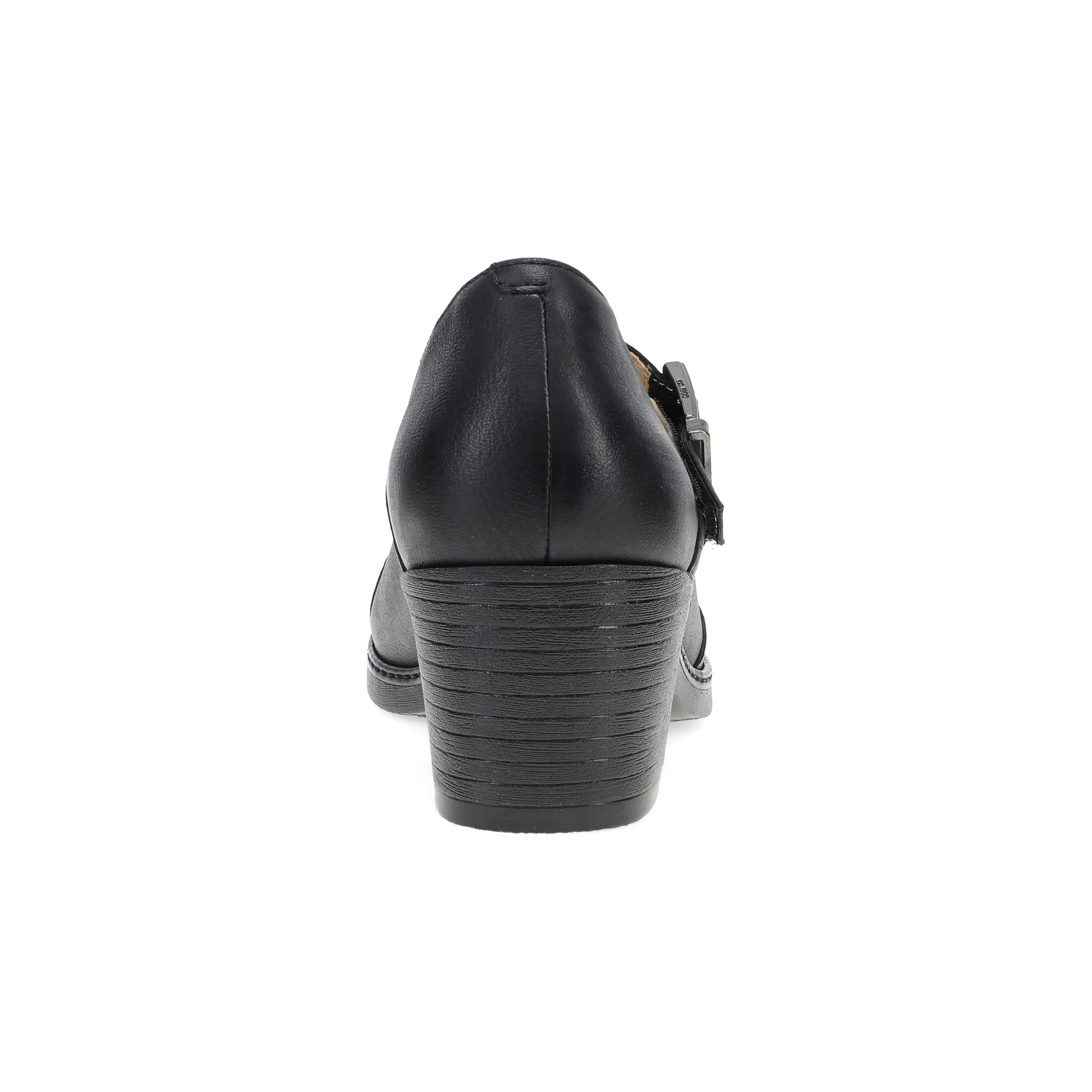 Heel image of Marigold Black Leather