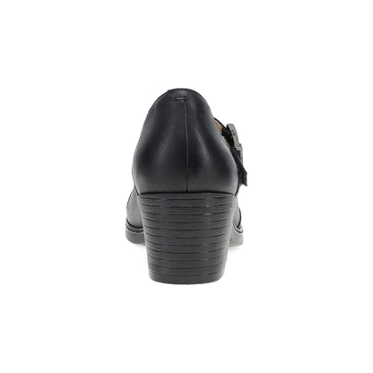 Heel image of Marigold Black Leather