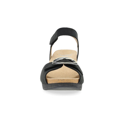 Toe image of Stella Black Milled Nubuck