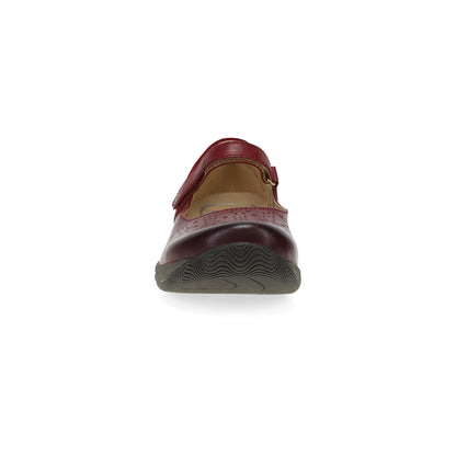 Toe image of Stacy Red Waxy Burnished