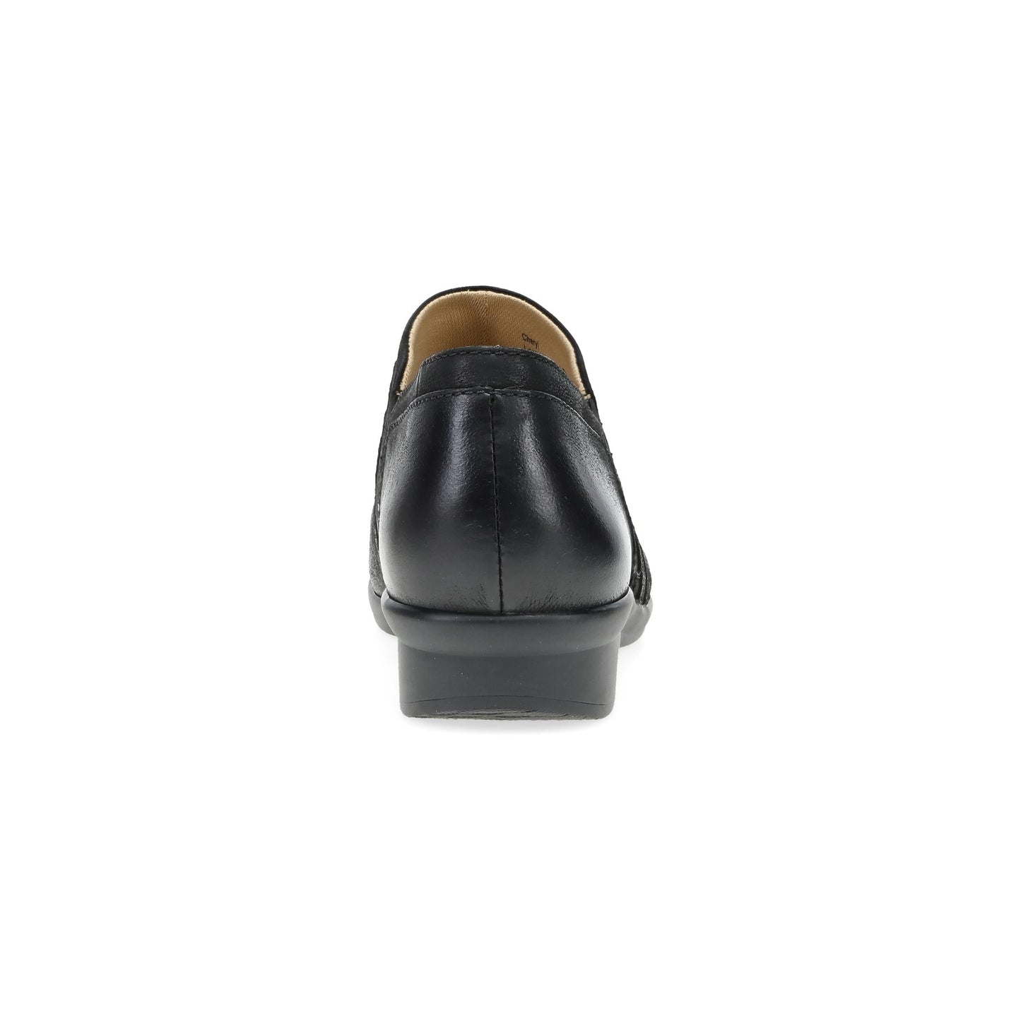 Heel image of Cheryl Black Burnished Nubuck
