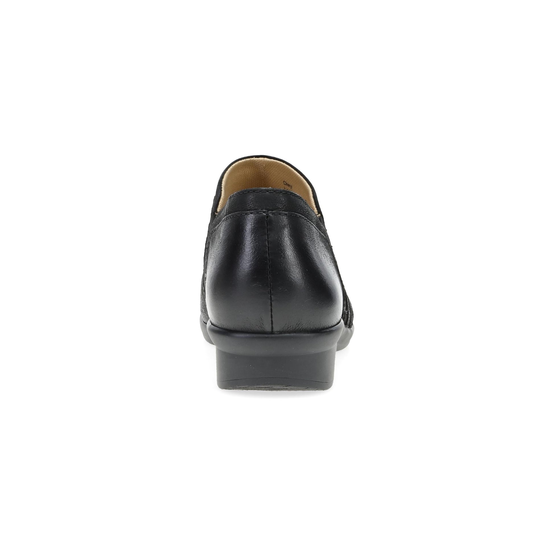 Heel image of Cheryl Black Burnished Nubuck