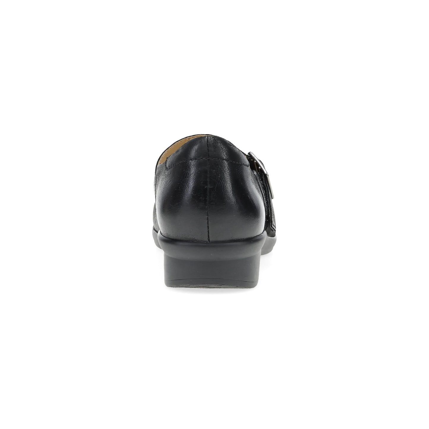 Heel image of Collette Wide Black Burnished Nubuck