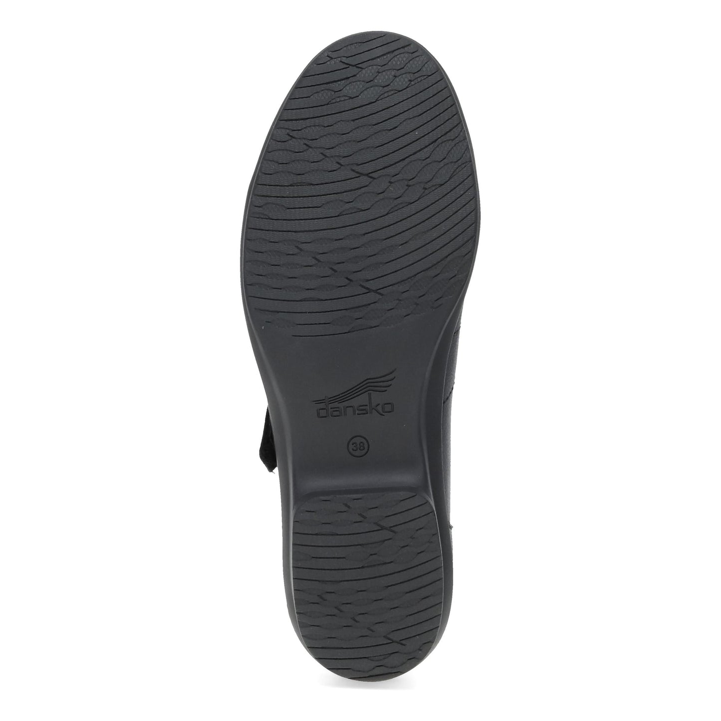 Bottom image of Chelsie Wide Black Leather