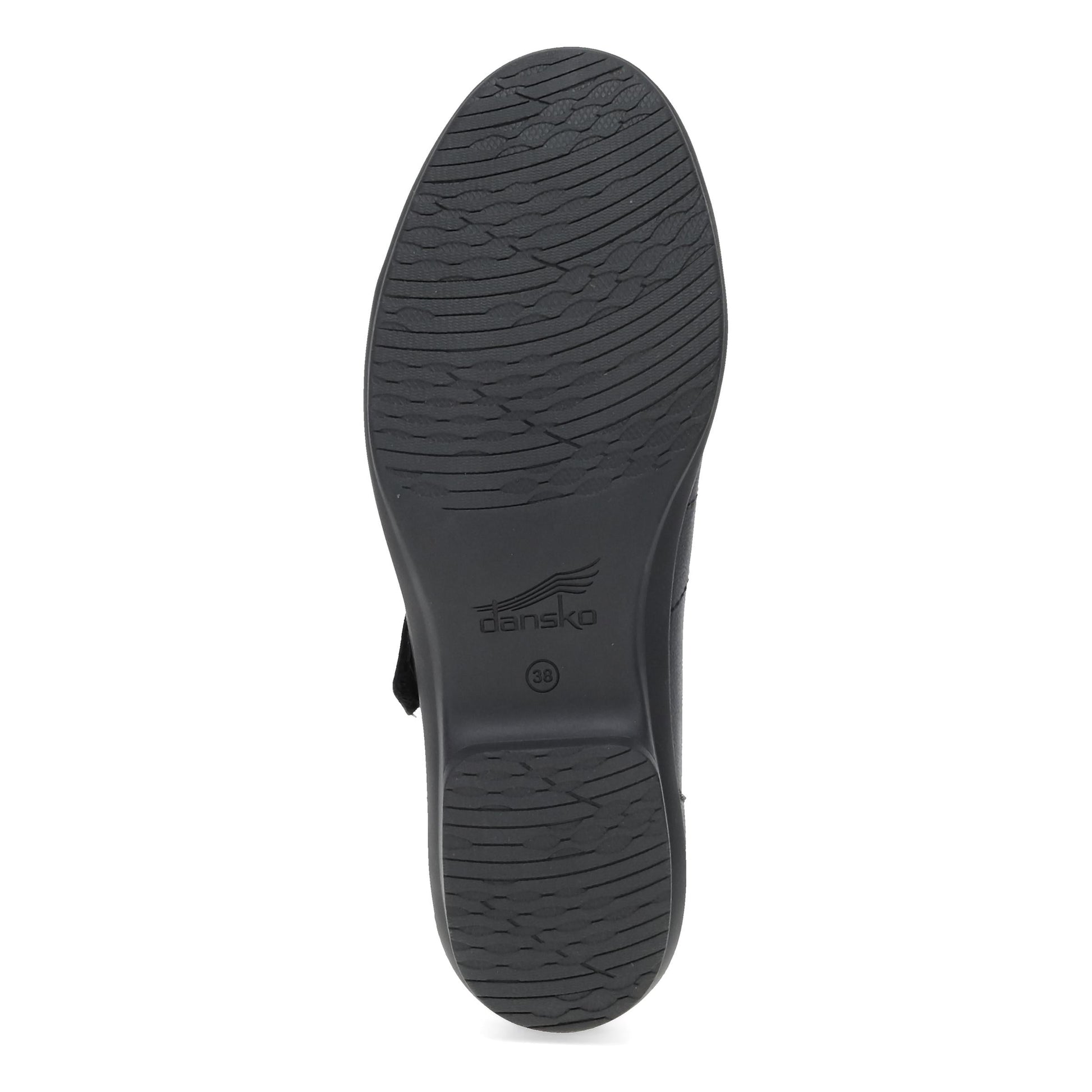 Bottom image of Chelsie Wide Black Leather