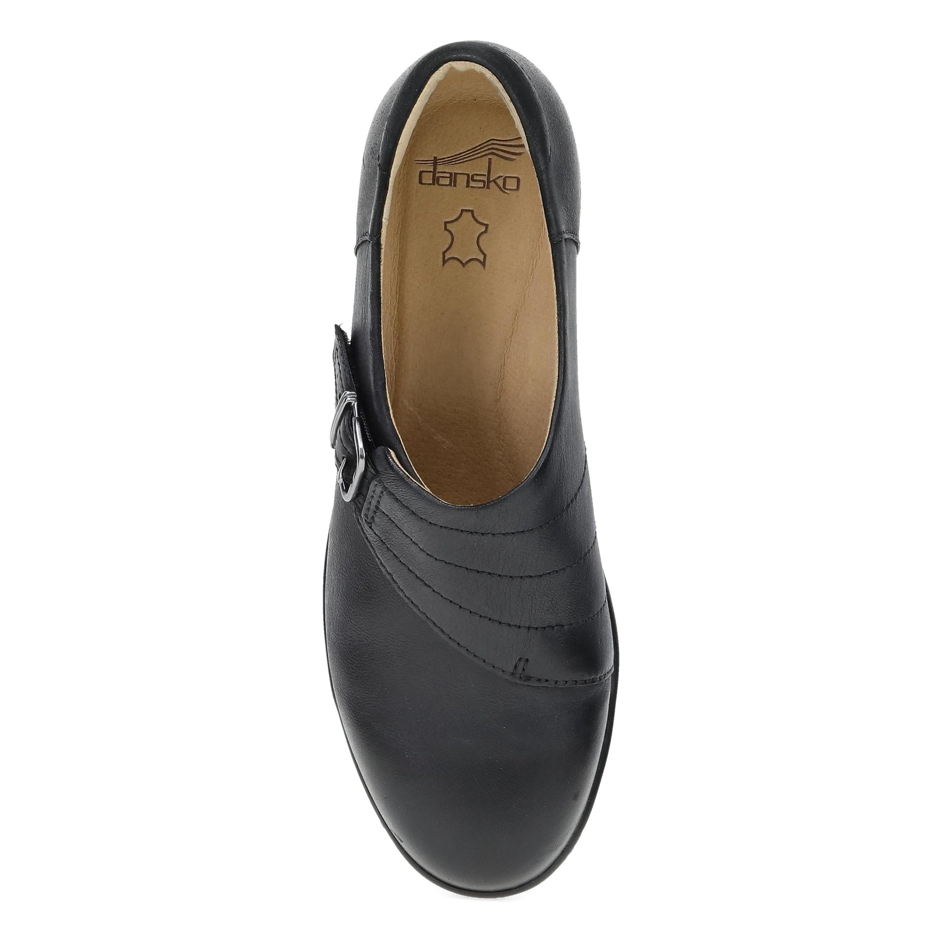 Top image of Chelsie Wide Black Leather