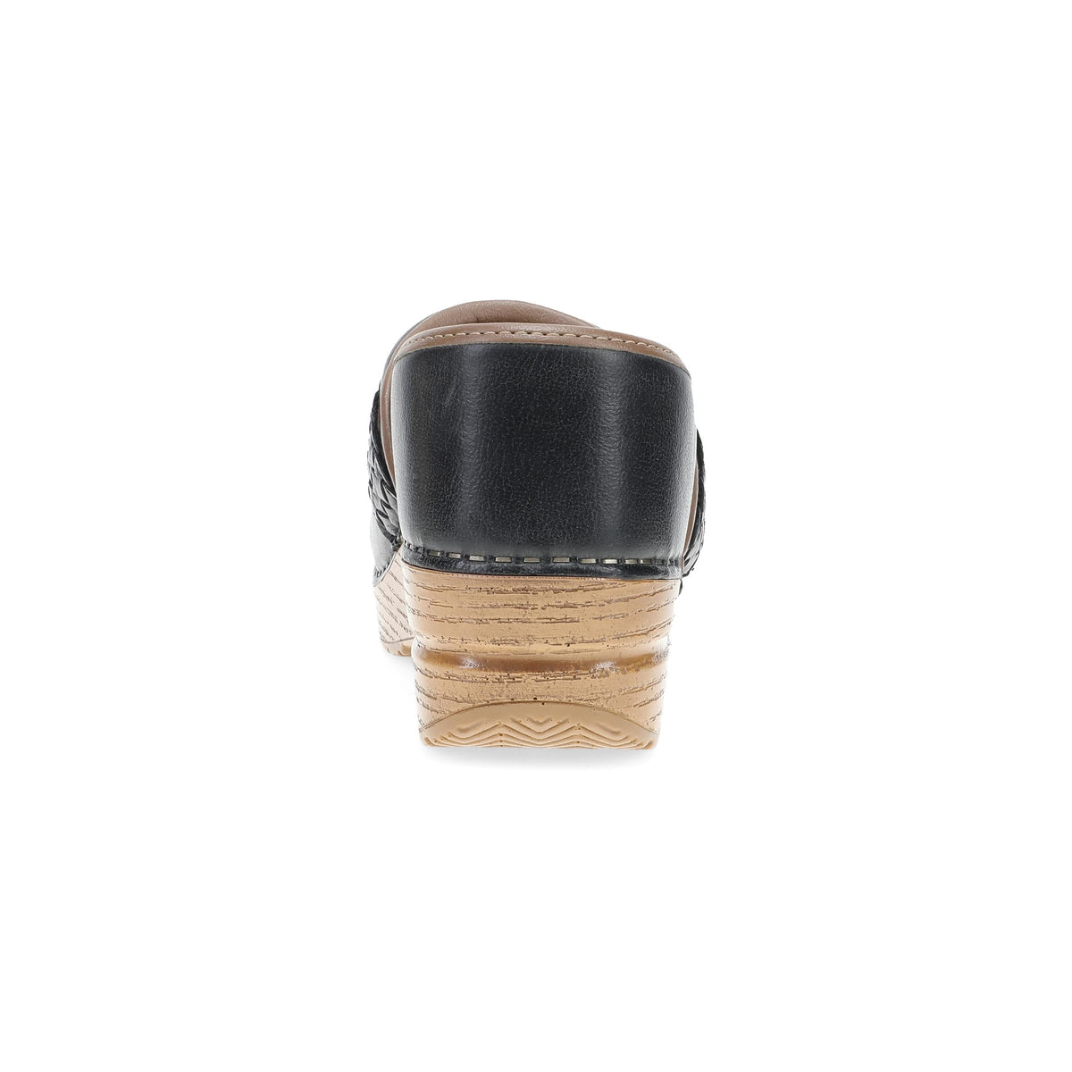 Heel image of Pro Braided Clog Black Leather