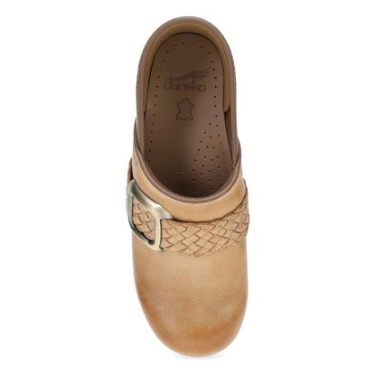 Top image of Pro Braided Clog Honey Leather