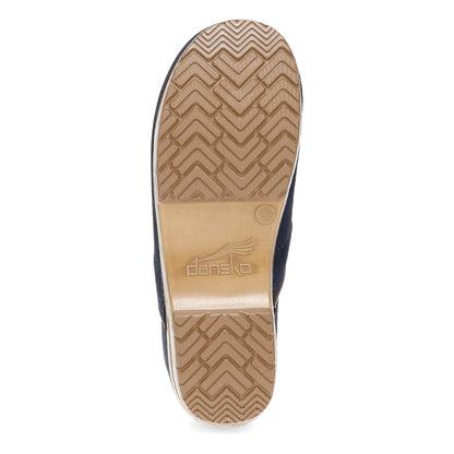 Bottom image of Professional Clog Navy Suede