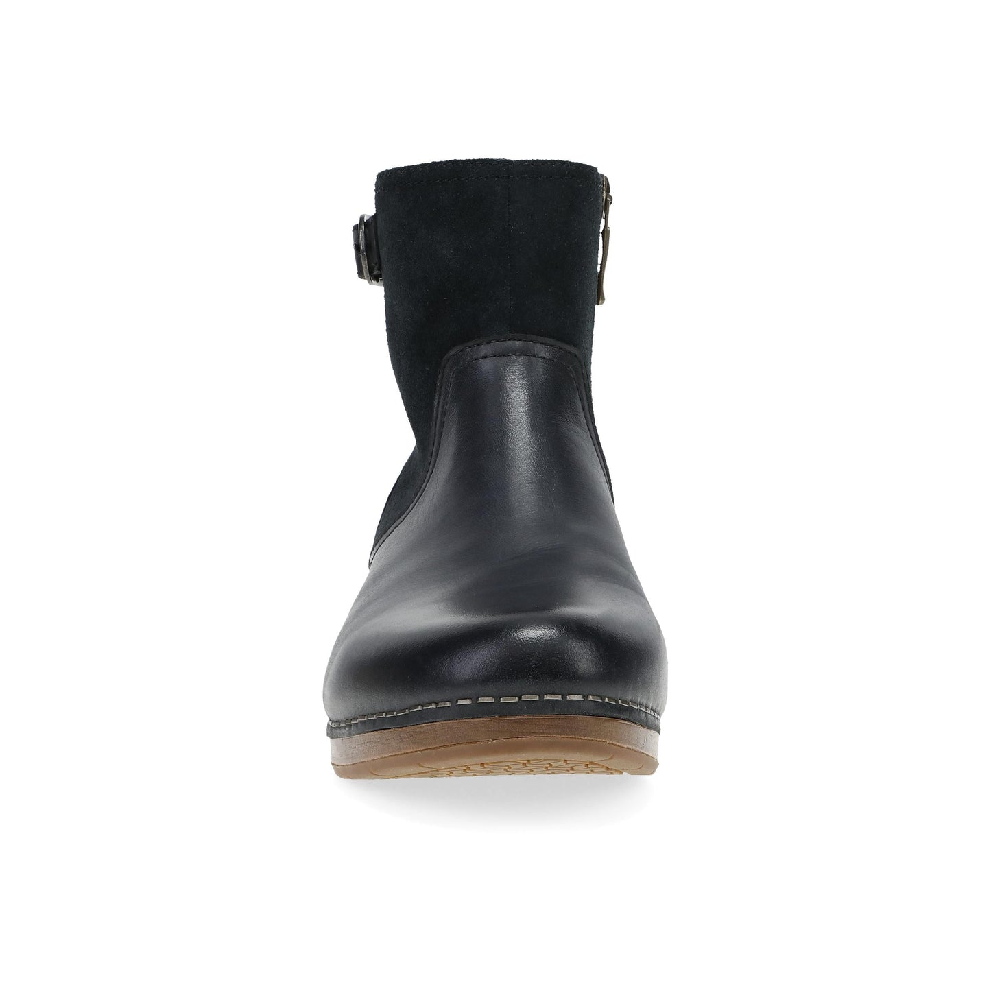 Toe image of Monique Black Burnished Calf