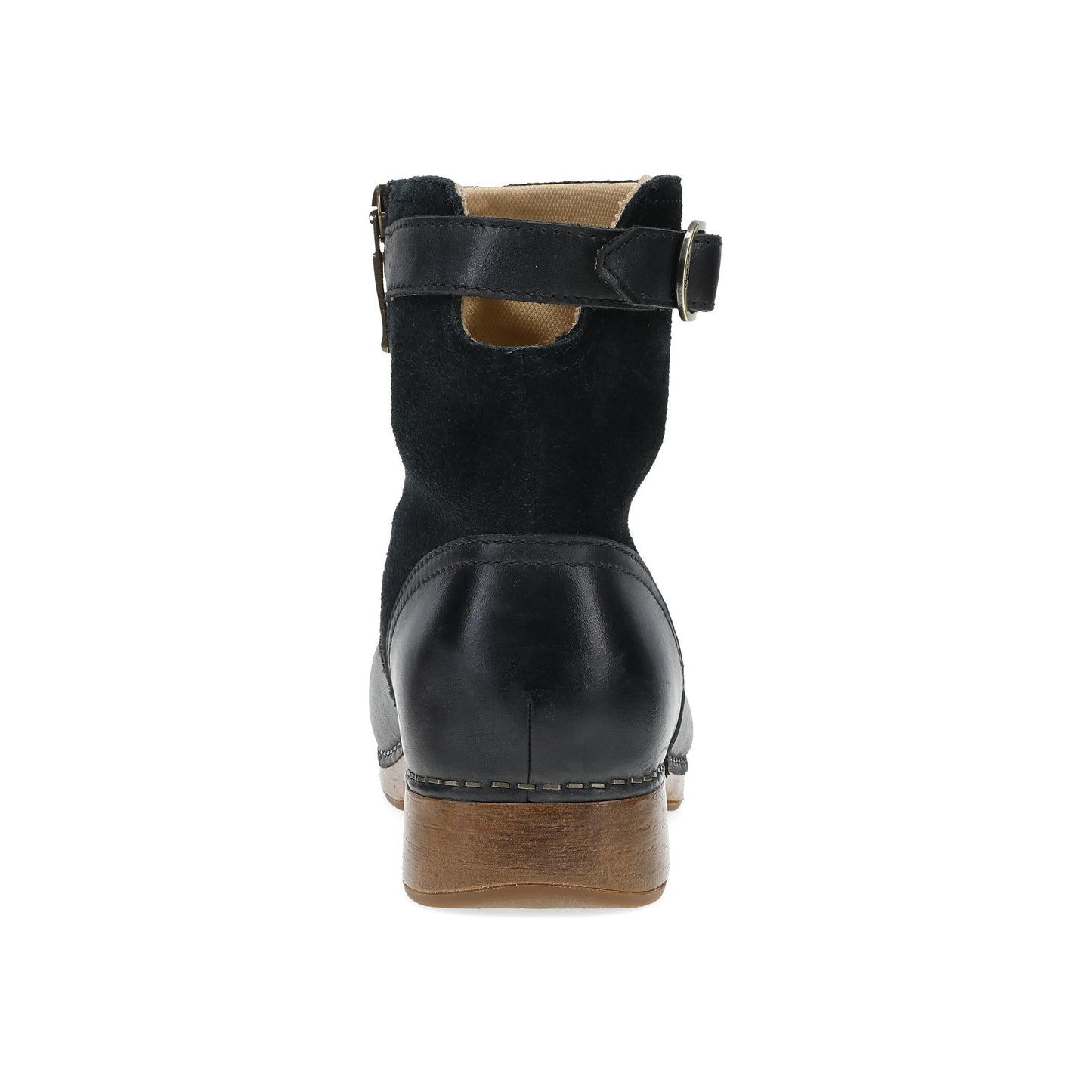 Heel image of Monique Black Burnished Calf