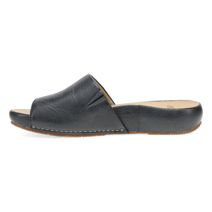 Side image of Twyla Black Leather