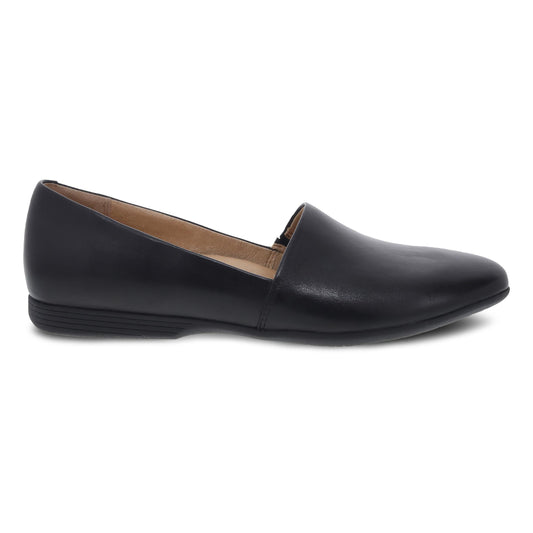 Side image of Larisa Black Milled Nappa