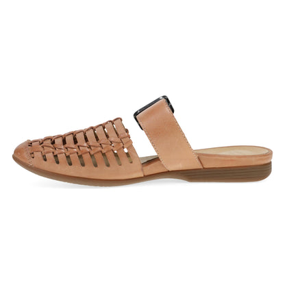 Side image of Leilani Light Tan Burnished Nappa