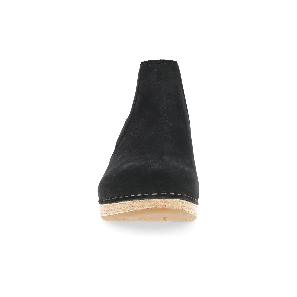 Toe image of Lane Black Milled Nubuck
