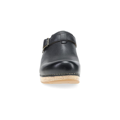 Toe image of Leandra Clog Black Leather