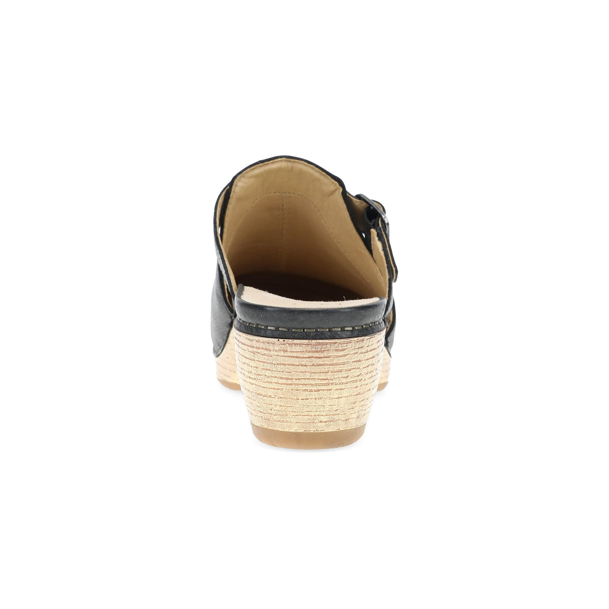 Heel image of Leandra Clog Black Leather