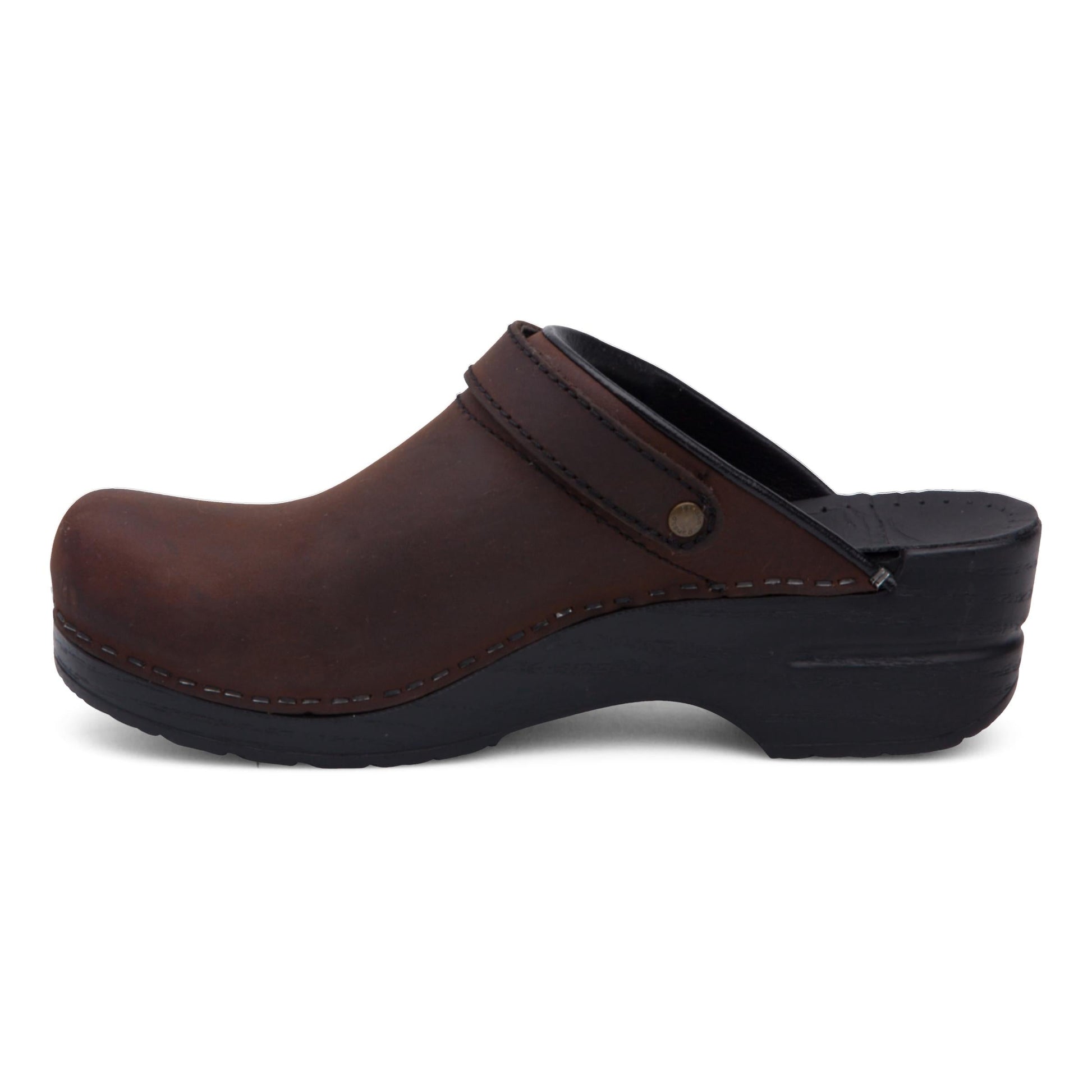 Side image of Ingrid Antique Brown/Blk