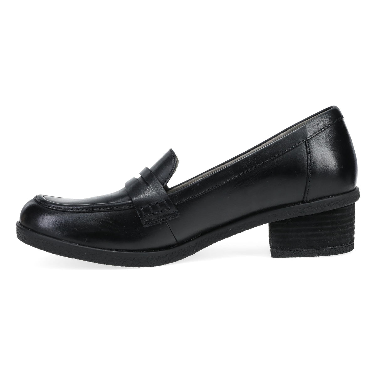 Side image of Danica Black Waterproof Burnished