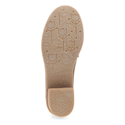 Bottom image of Danica Wide Tan Waterproof Burnished