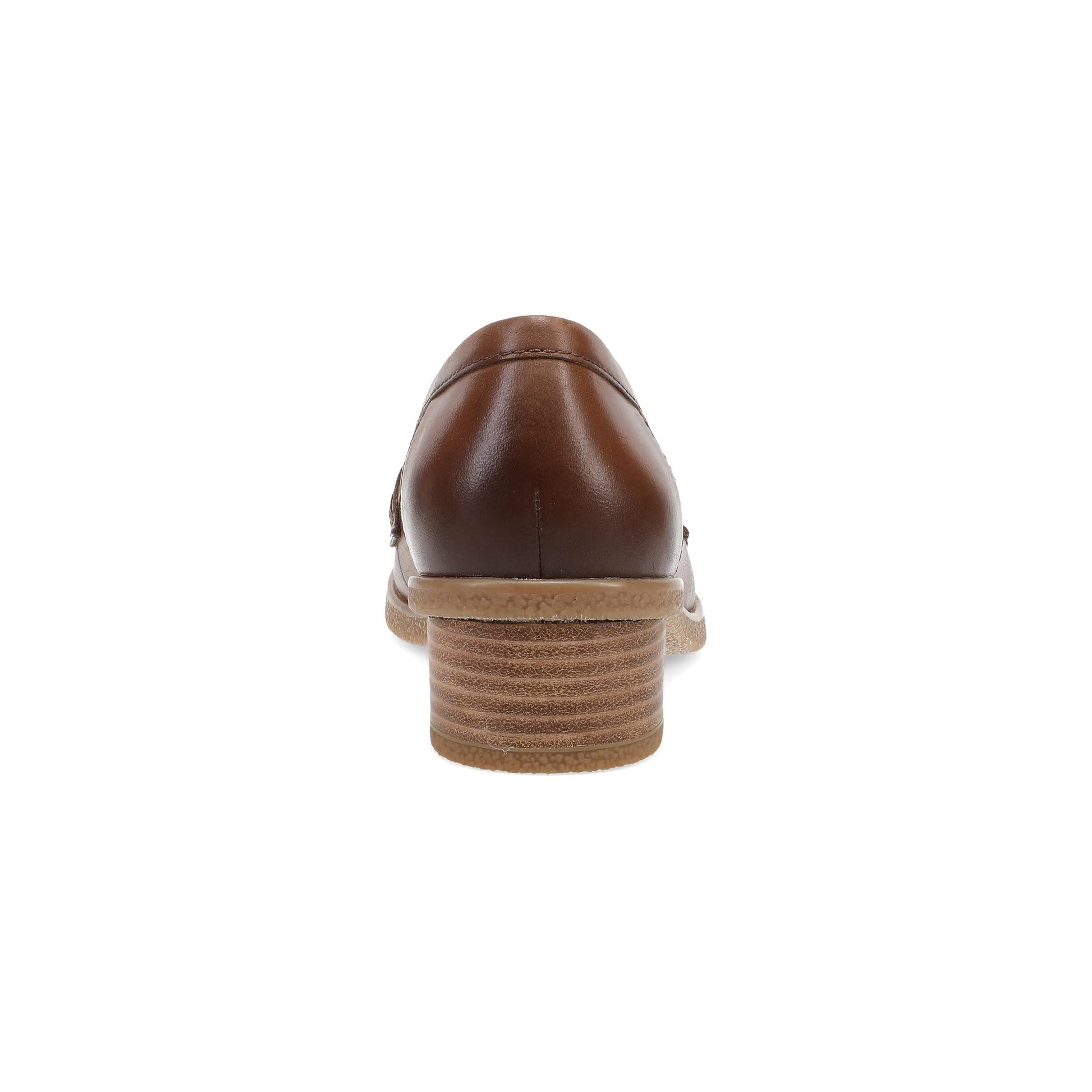 Heel image of Danica Wide Tan Waterproof Burnished