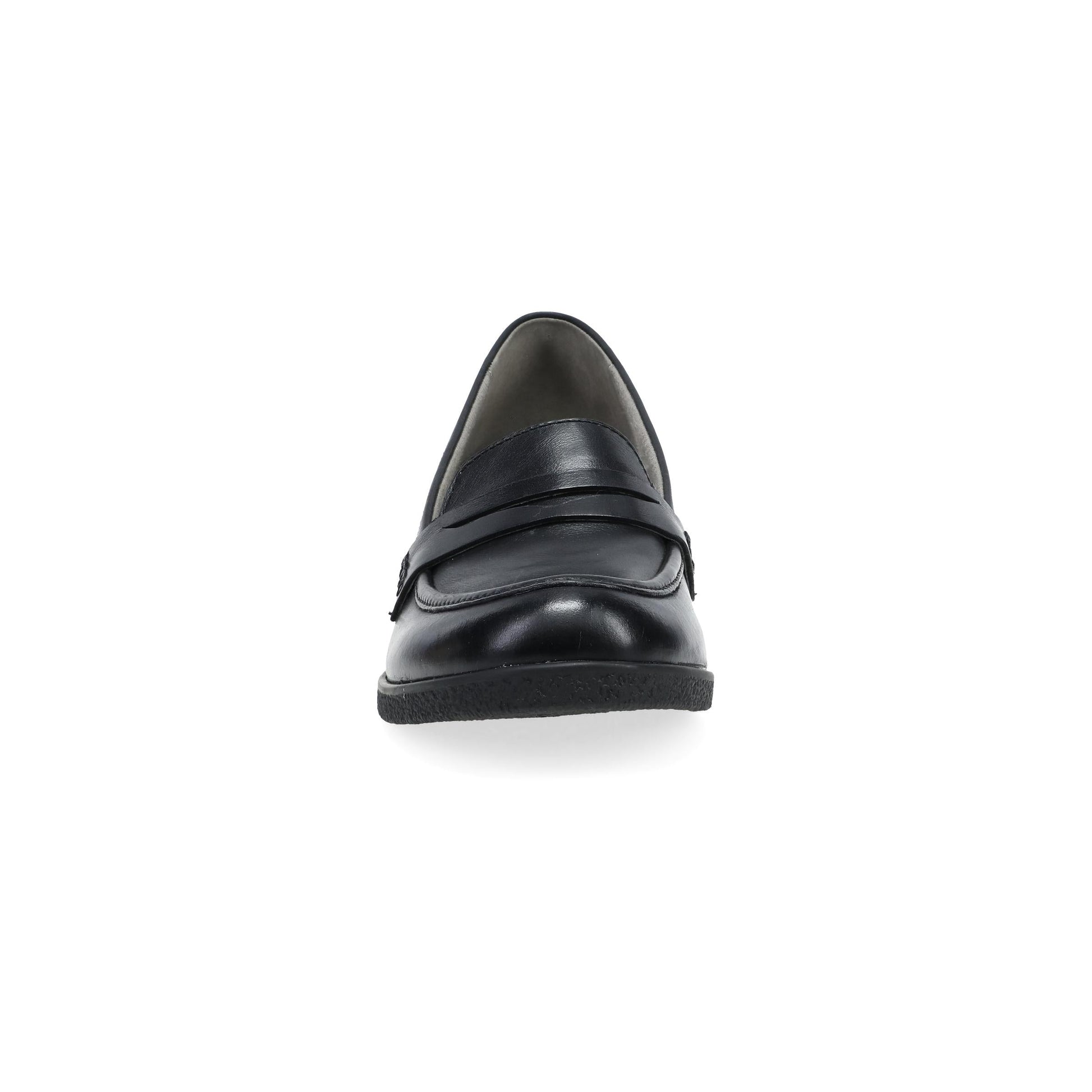 Toe image of Danica Wide Black Waterproof Burnished