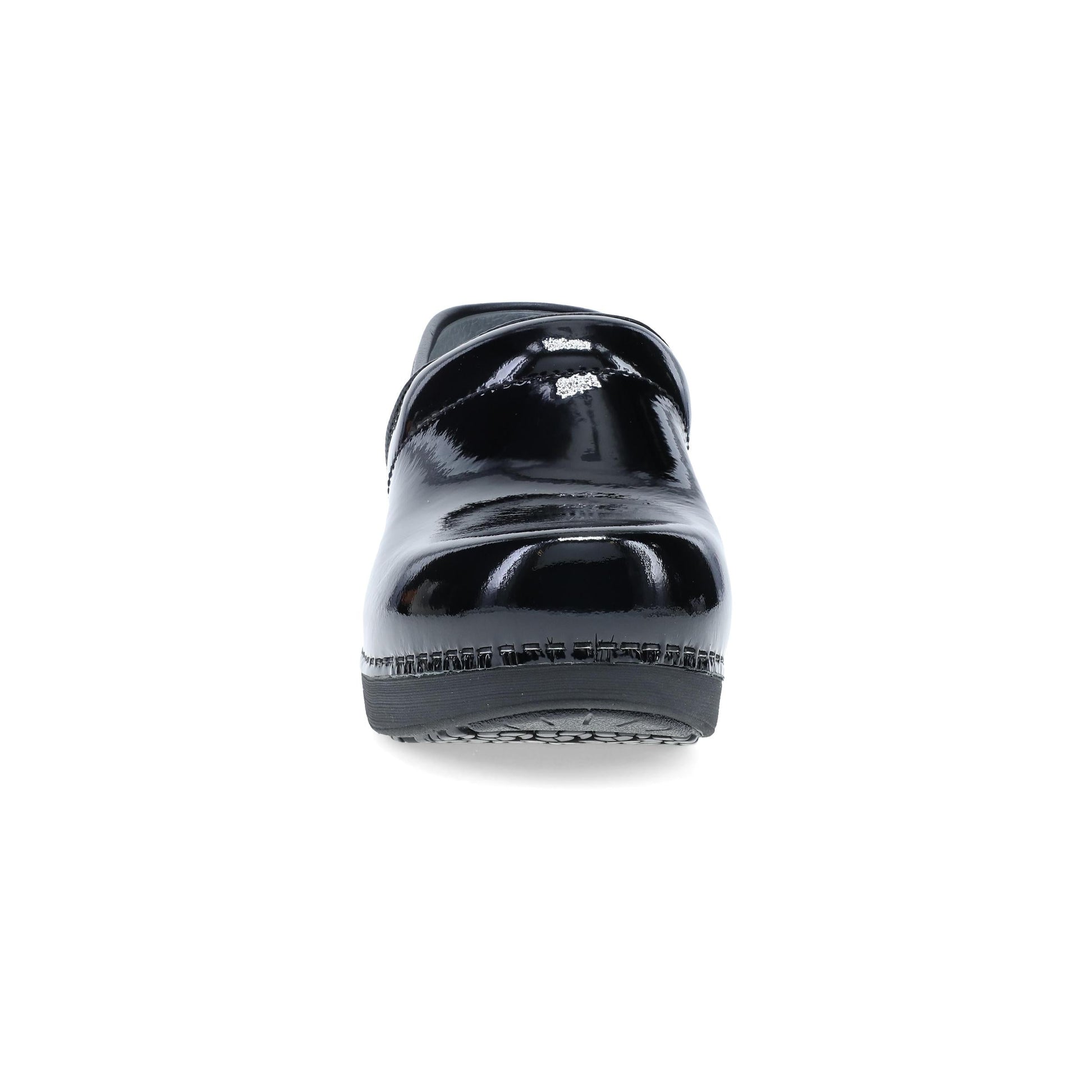 Toe image of XP 2.0 Clog Black/Black Patent