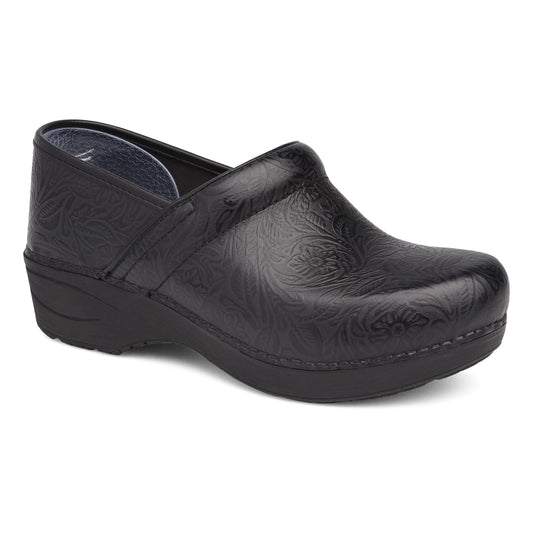 Primary image of Wide XP 2.0 Clog Black Tooled Floral