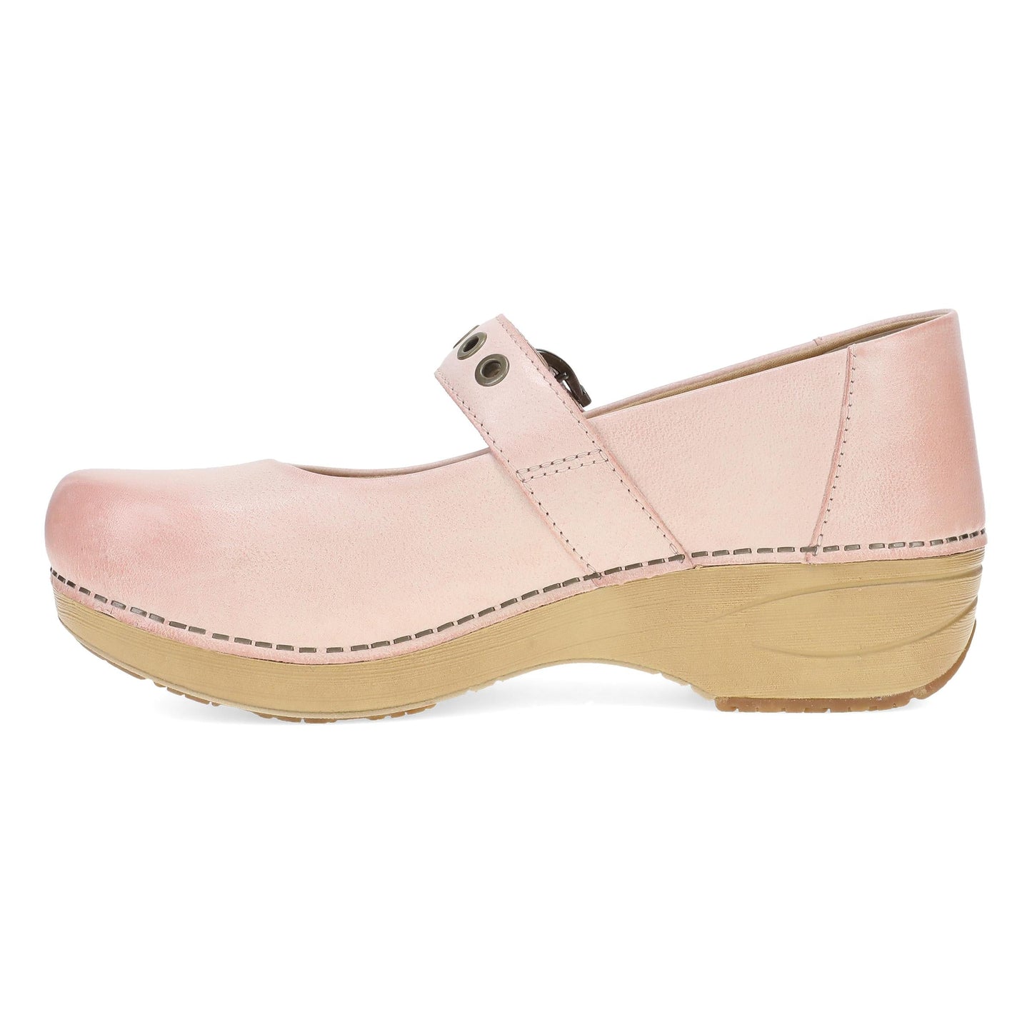 Side image of XP 2.0 Mary Jane Clog Pink
