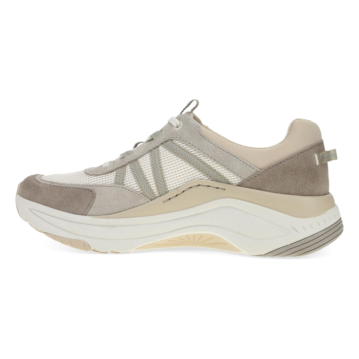 Side image of Poppy Dune Suede
