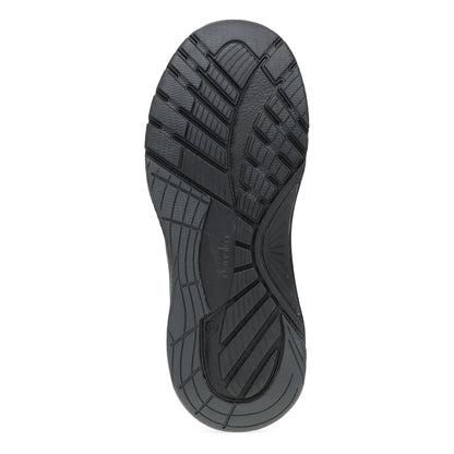 Bottom image of Poppy Black/Black Suede