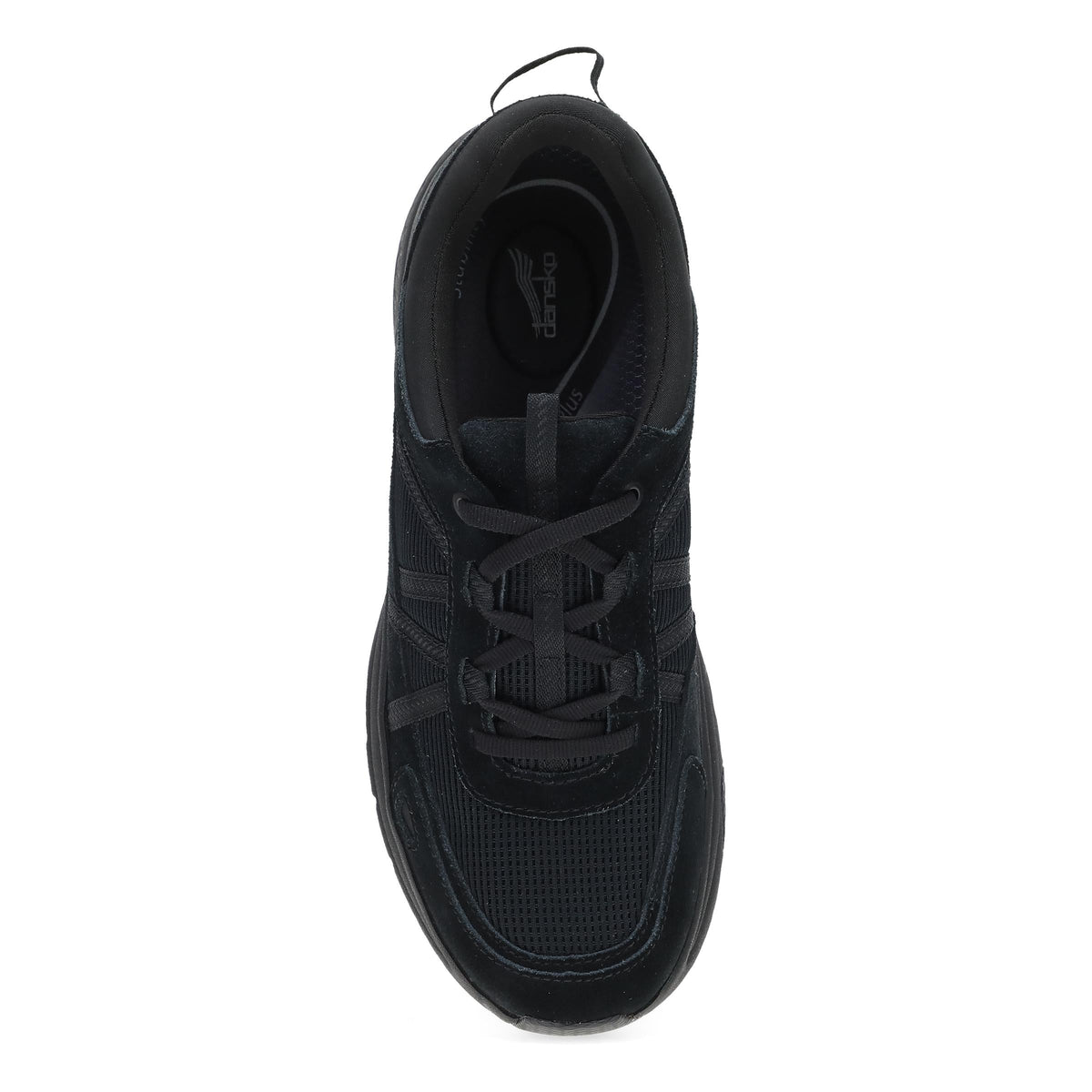 Top image of Poppy Black/Black Suede