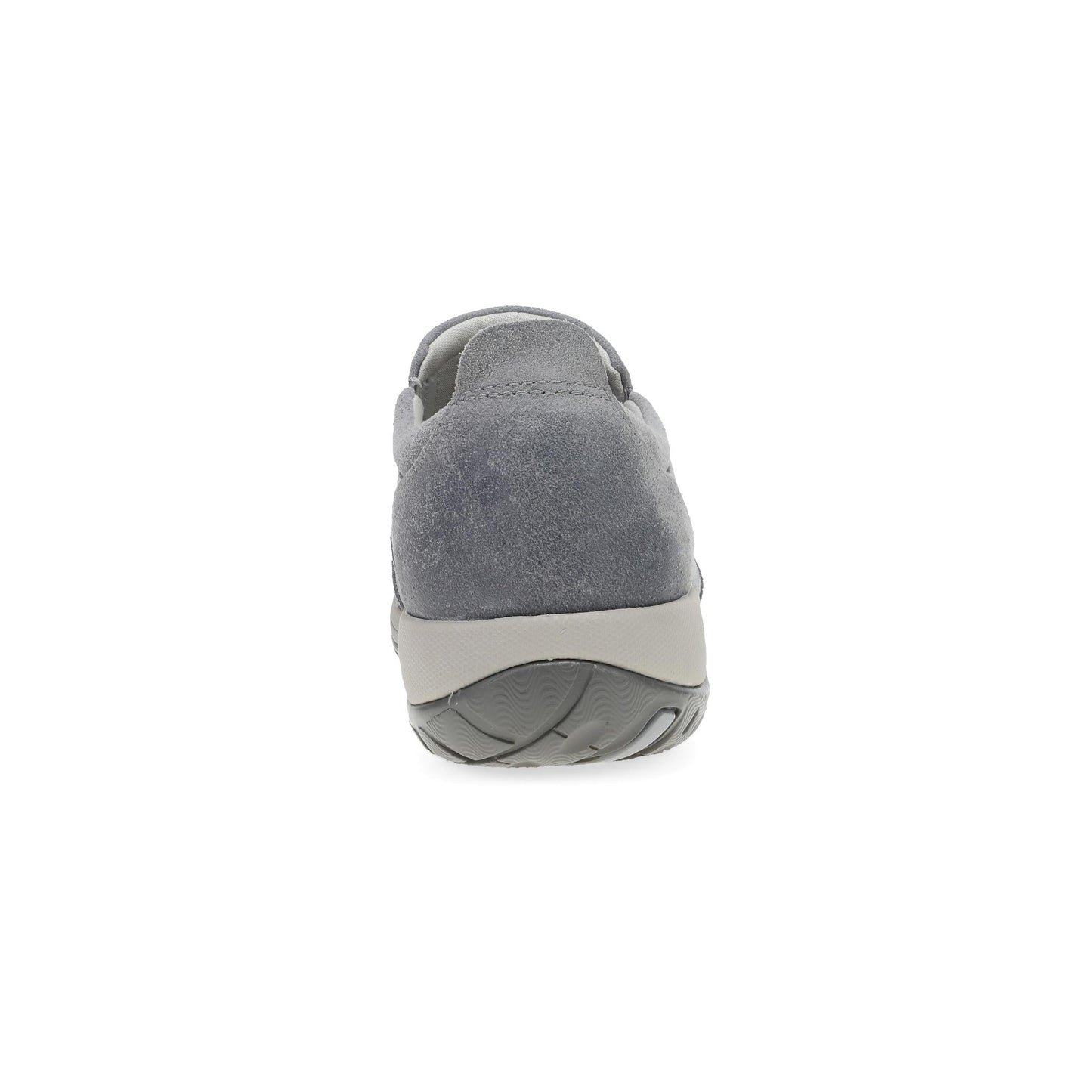 Heel image of Pippy Grey Waterproof Burnished Suede