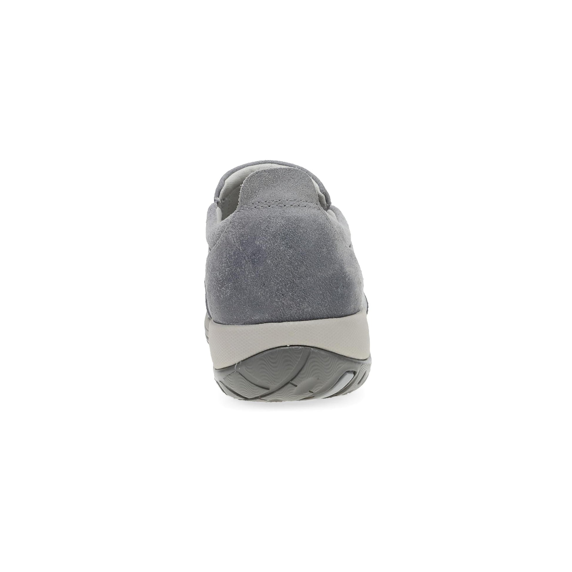 Heel image of Pippy Grey Waterproof Burnished Suede