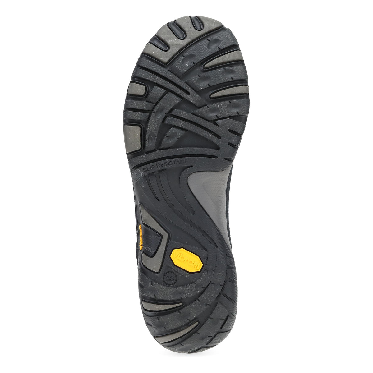 Bottom image of Pia Clog Black Leather