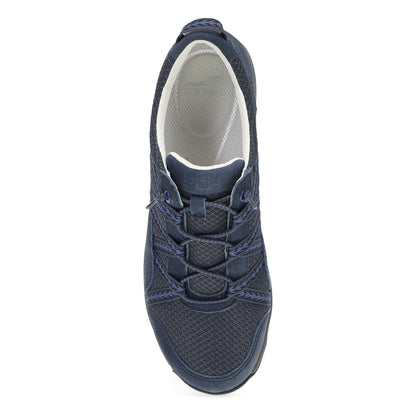Top image of Harlyn Wide Navy Suede