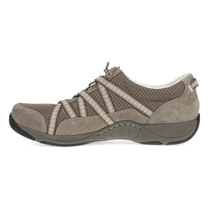 Side image of Harlyn Walnut Suede
