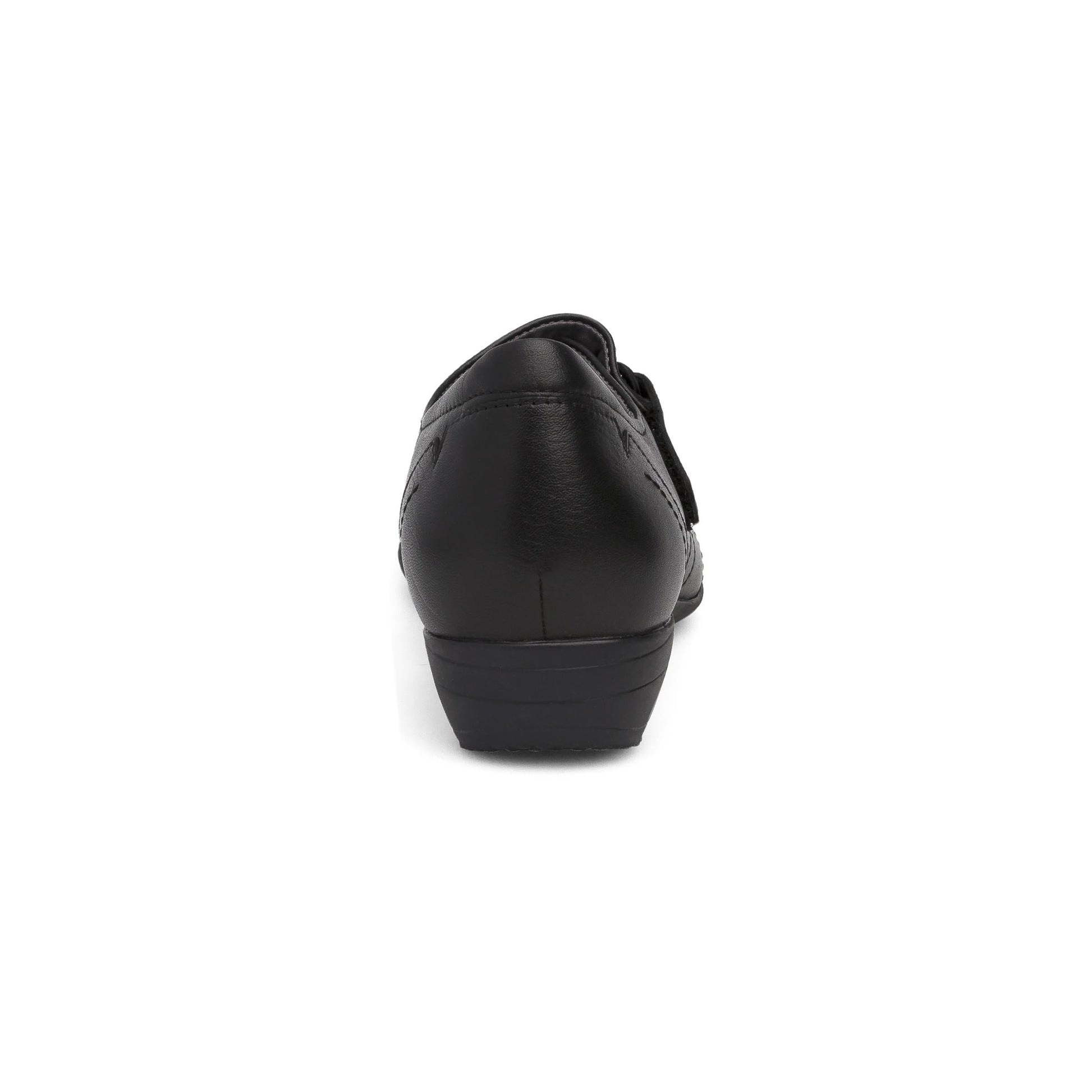 Heel image of Franny Black Milled Nappa