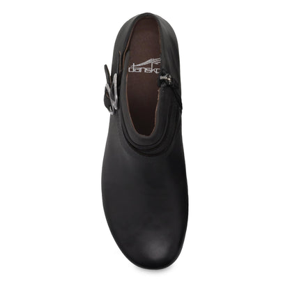 Top image of Faithe Black Burnished Nubuck