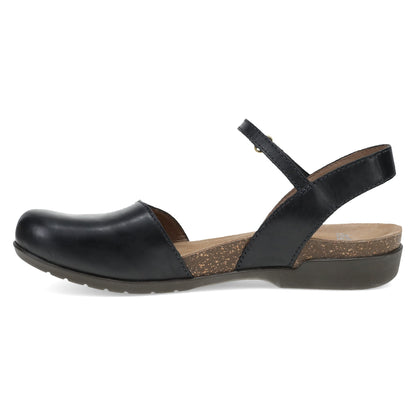 Side image of Rowan Black Waxy Burnished