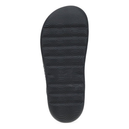 Bottom image of Devyn Thong Black Molded