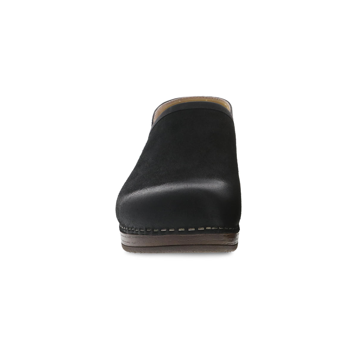 Toe image of Brenna Black Burnished Suede