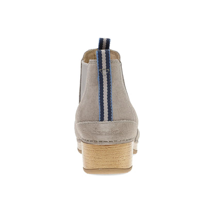 Heel image of Becka Taupe Suede